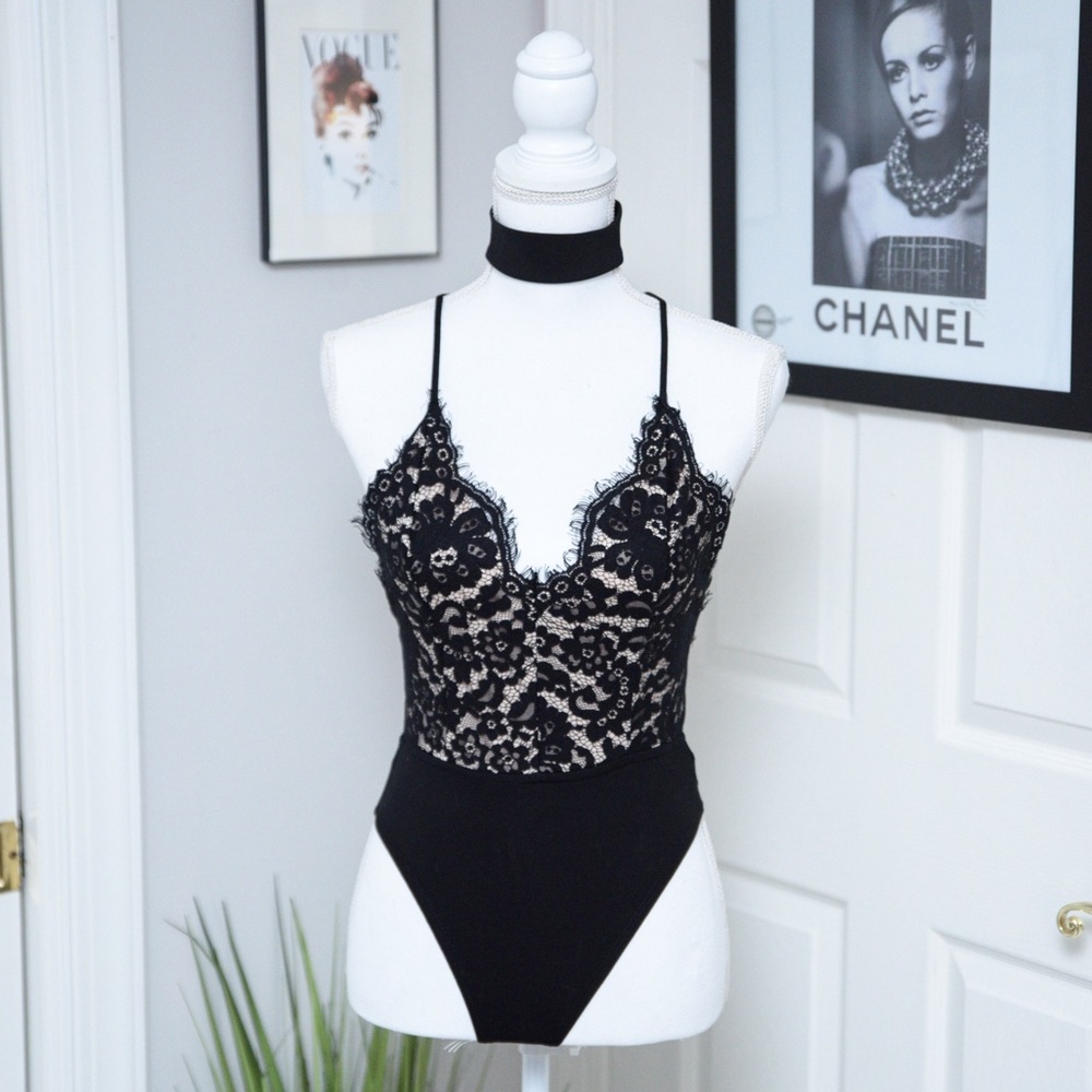 NWT Forever21 Lace Bodysuit